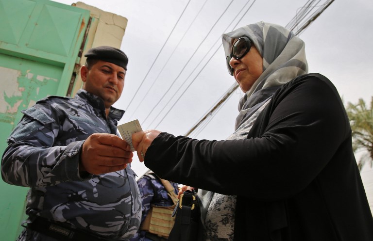 People in the Kurdistan Region and Iraq vote in the parliamentary elections across the country. (Photo: AFP)